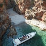 Secret Beaches & Caves Private Boat Trip from Kolymvari