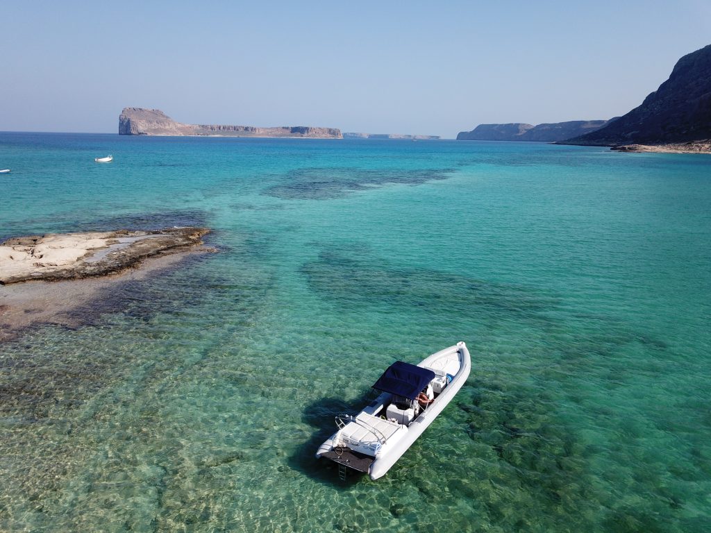 All Day Private Boat Tour to Balos Lagoon from Kolymvari