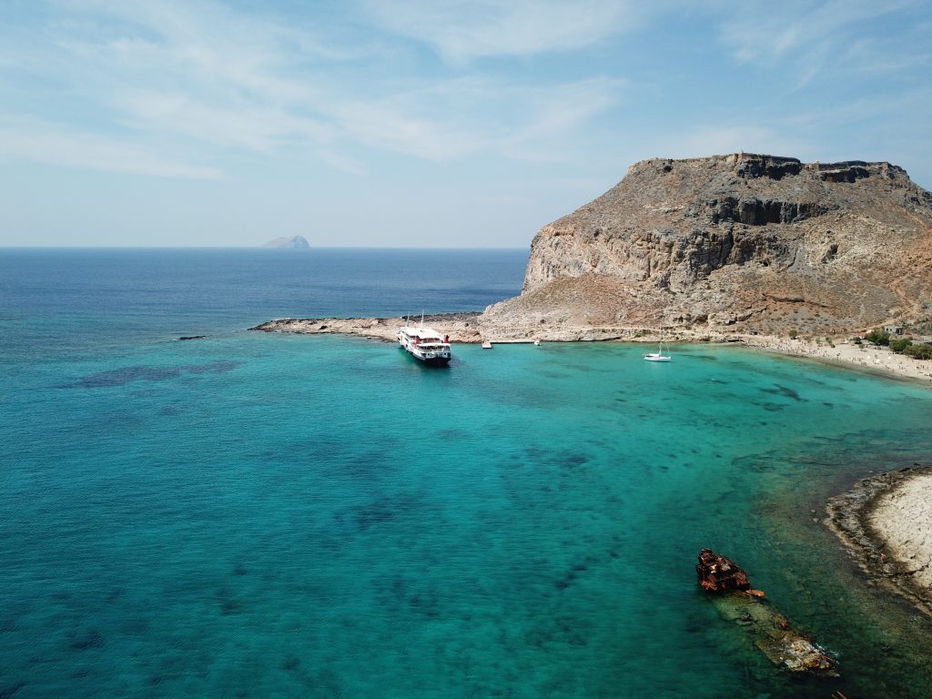 All Day Private Boat Tour to Balos Lagoon from Kolymvari