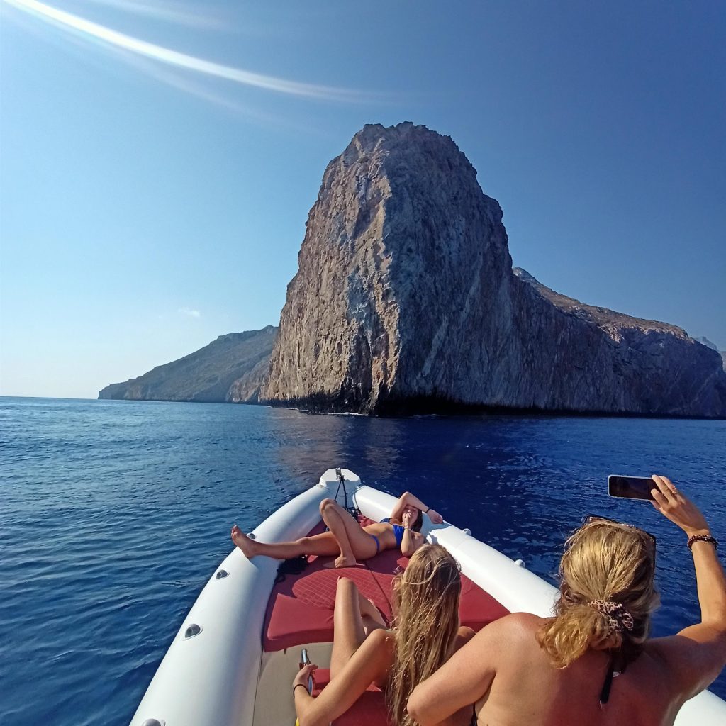 Secret Beaches & Caves Private Boat Trip from Kolymvari