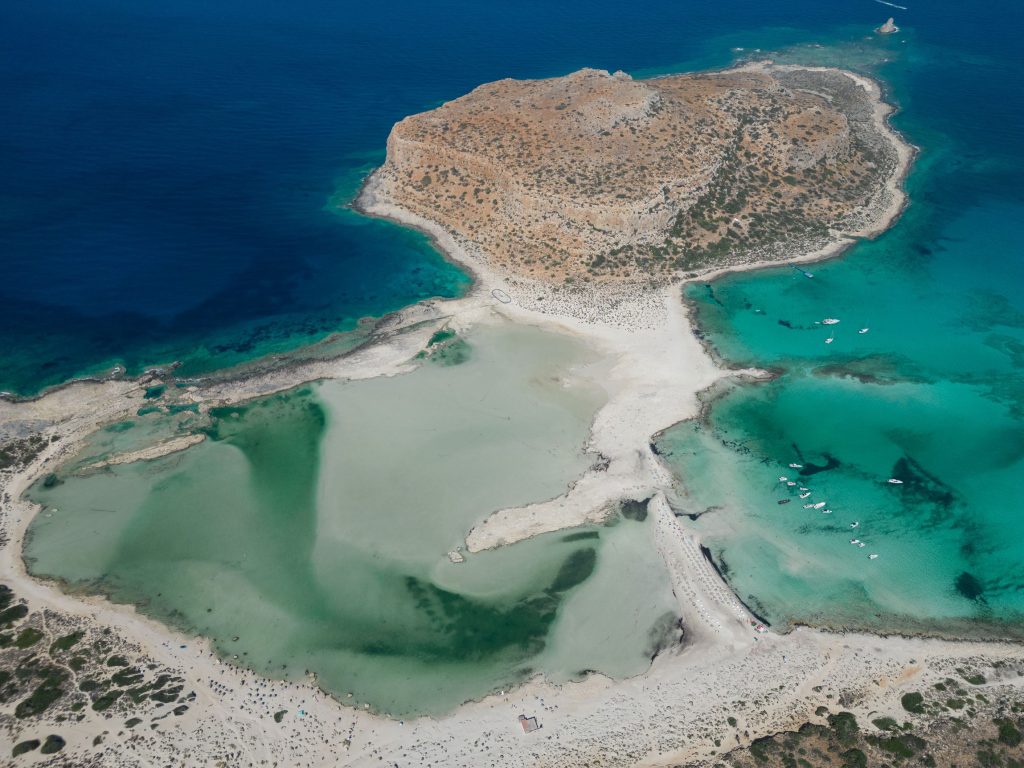 Balos Lagoon best beach of Crete