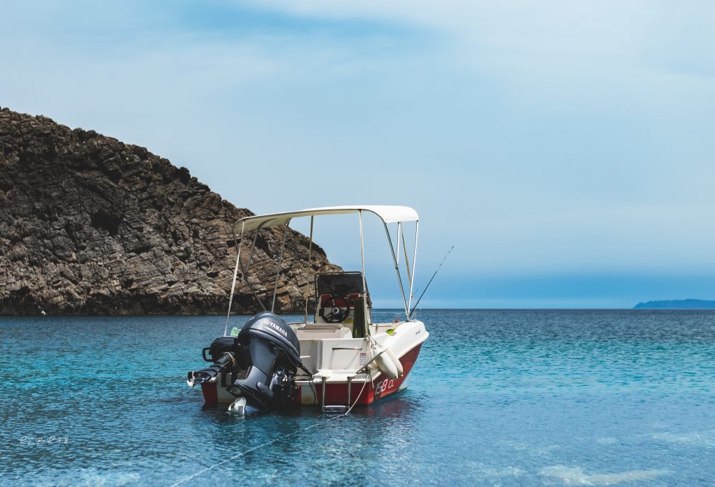 license free boat rental Chania